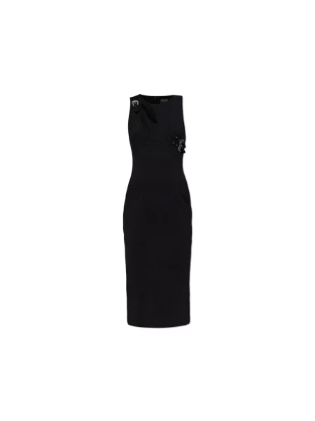 Sukienka jeansowa Versace Jeans Couture czarna
