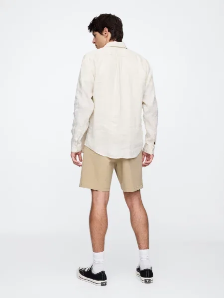 Pantaloni scurți Gap negru