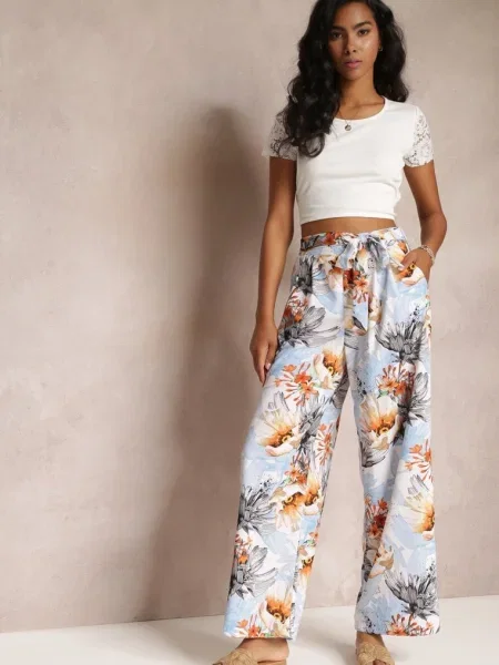 Jasnoniebieskie Spodnie Hellonia niebieskie