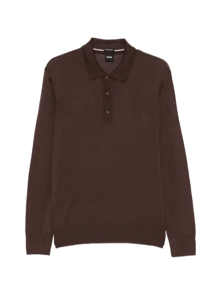 Tricou polo Boss maro