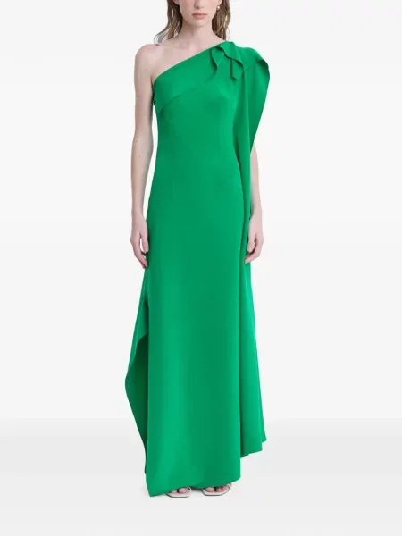 Rochie Fforme drapată verde