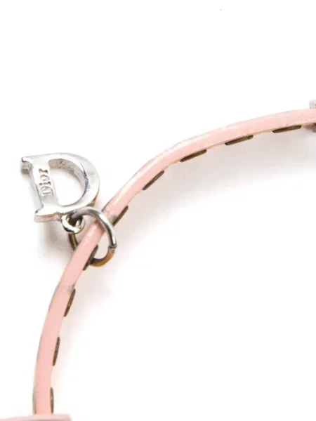 Náramek Christian Dior Pre-owned s mašlí oranžový