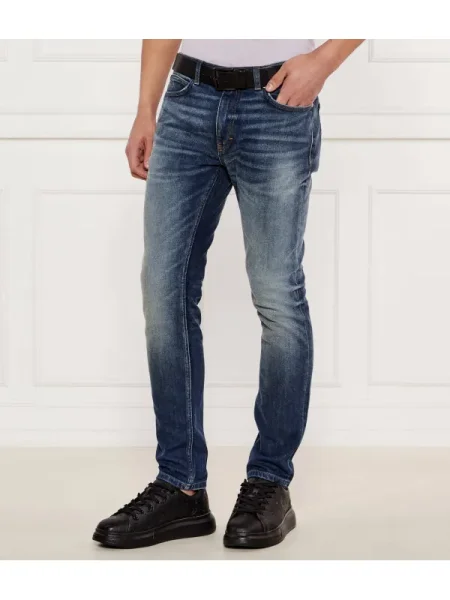 HUGO Farmer | Extra slim fit kék