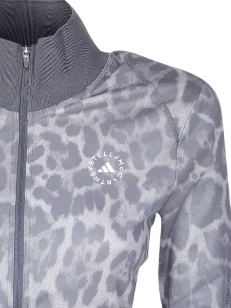 Raštuotas džemperis Adidas By Stella Mccartney leopardinis pilka