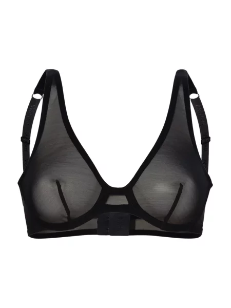 Biustonosz Wolford tiulowy czarny