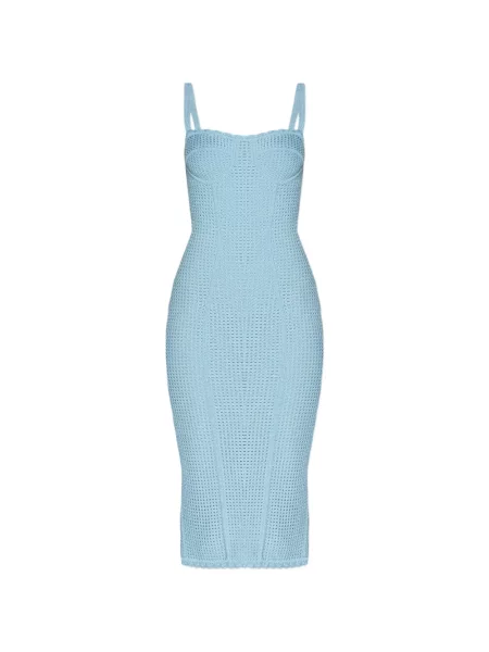 Šaty Dolce & Gabbana modrá