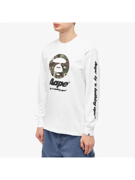 Koszulka Aape By A Bathing Ape biała
