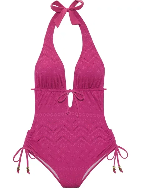LASCANA Costum de baie întreg mov zmeură