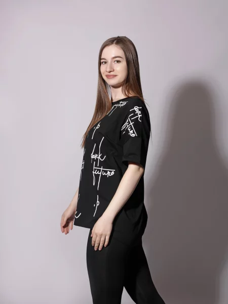 Футболка Lumo черная
