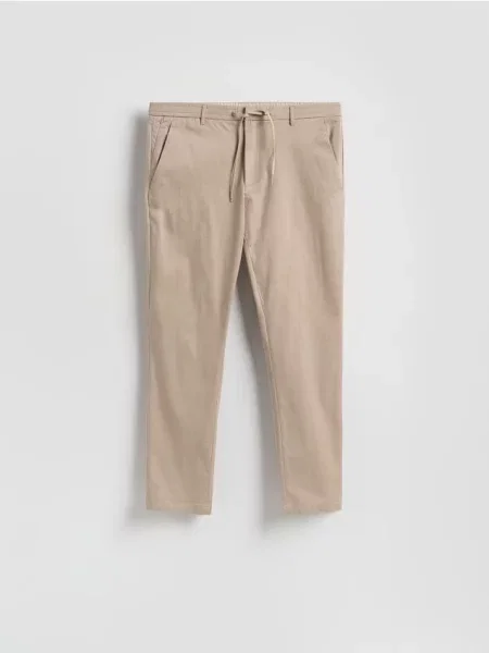 Reserved Pantaloni jogger bej