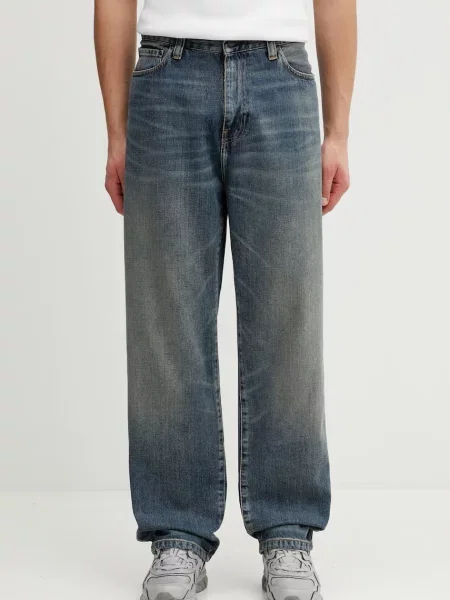 Carhartt WIP Aaron Pant blugi regular bărbați