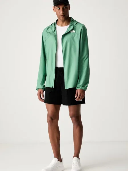 The North Face športová bunda FONTANALES WIND JACKET zelená