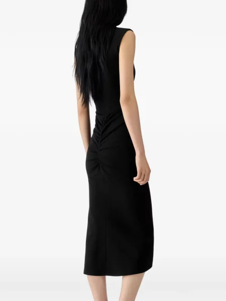 Rochie midi Jacquemus alb