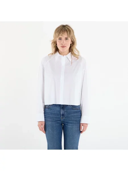 Koszula dżinsowa Calvin Klein biała