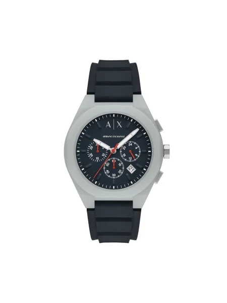 ARMANI EXCHANGE Analogové hodinky noční modrá šedá