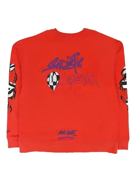 Bluza dziecięca Chrome Hearts czerwona