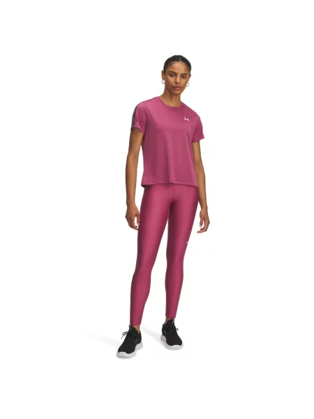 UNDER ARMOUR legginsy treningowa Tech WM Tape L różowe