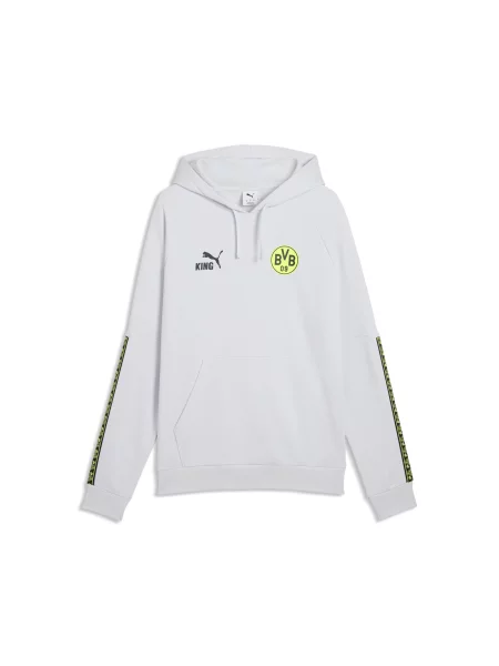 PUMA bluza z kapturem Borussia Dortmund KING Akcesoria S szary