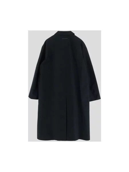 Płaszcz Mm6 Maison Margiela wodoszczelny czarny