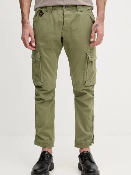 Alpha Industries pantaloni cargo pentru bărbați din cu Task Force Pant verde
