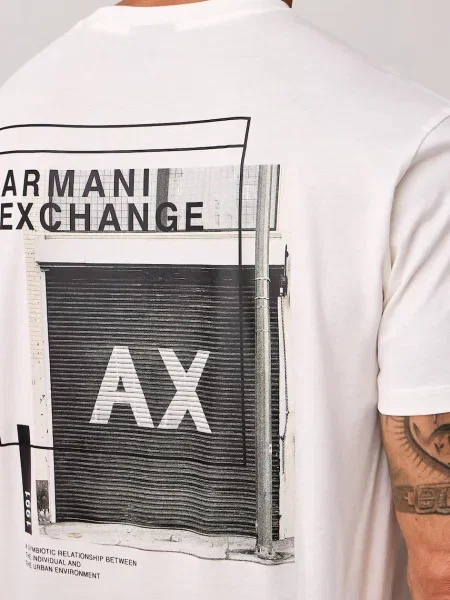 Armani Exchange férfi póló fehér