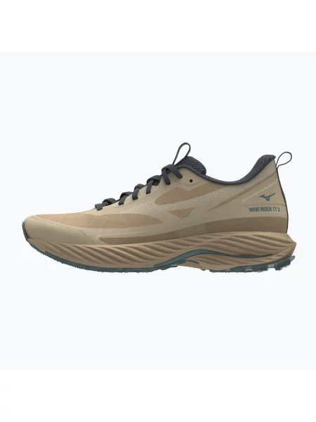 Мъжки обувки за бягане Mizuno Wave Rider TT 3 curds&whey/summer sand/north atlantic кафяво