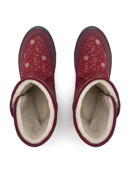 Дутики Oldcom красные