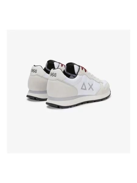 Pantofi Sun68 alb