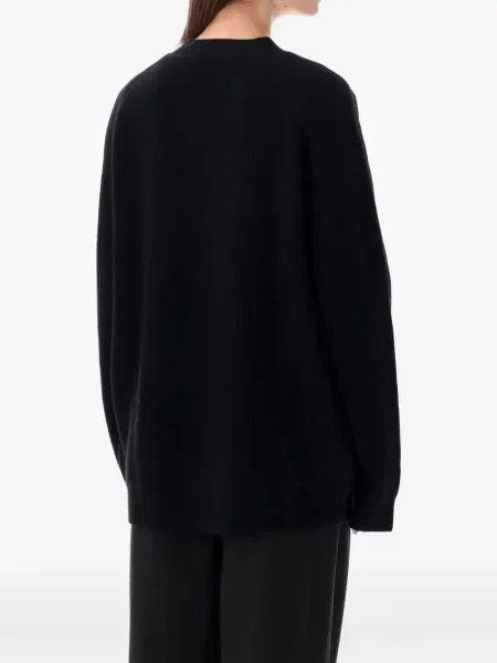 Cardigan Rhea tricotate negru