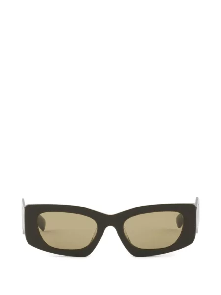Ochelari de soare Prada Eyewear cu autograf verde