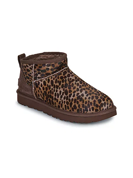 Superge Ugg z leopardjim vzorcem črna