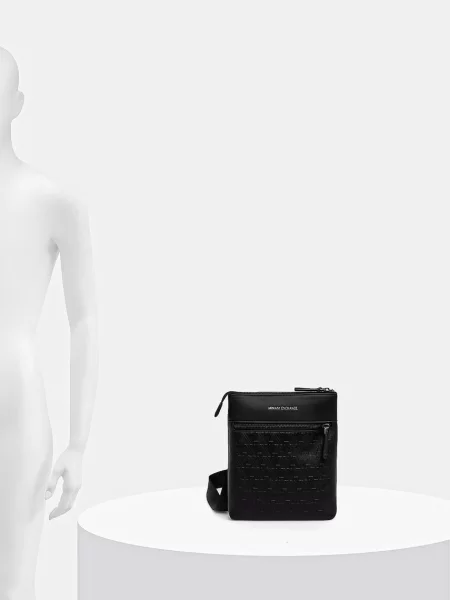 Кожаная сумка Armani Exchange