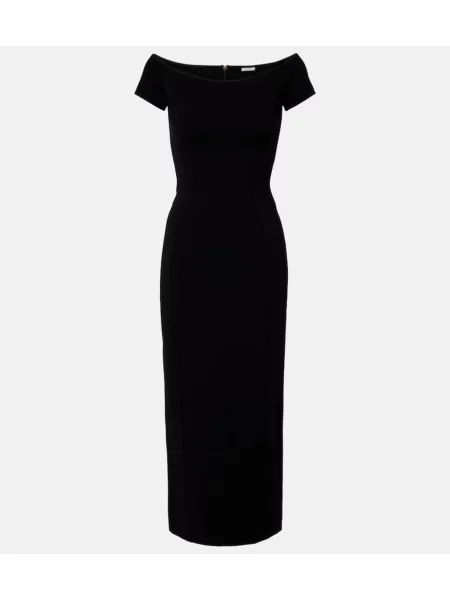 Rochie midi Joseph până la genunchi de costum negru