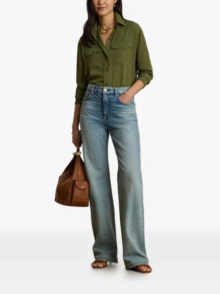 Cămașă Lauren Ralph Lauren verde