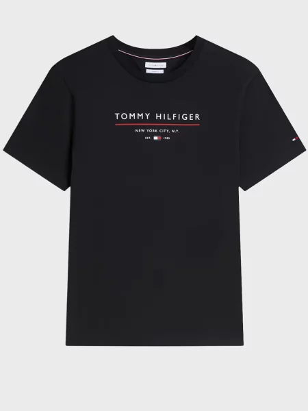 Футболка Tommy Hilfiger чорна