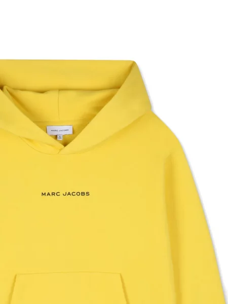 Bluza z kapturem dziecięca Marc Jacobs żółta
