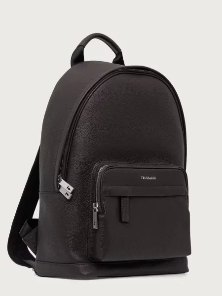 Trussardi rucsac pentru bărbați din piele maro