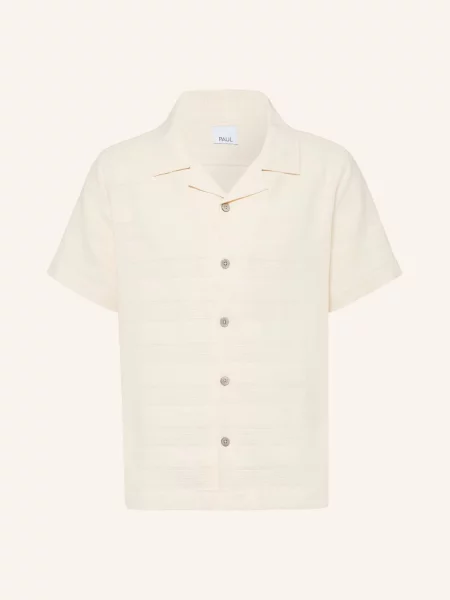 Paul Letní Košile Comfort Fit krémová