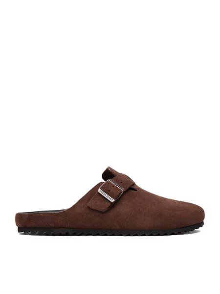 Papuci Guess Jeans maro