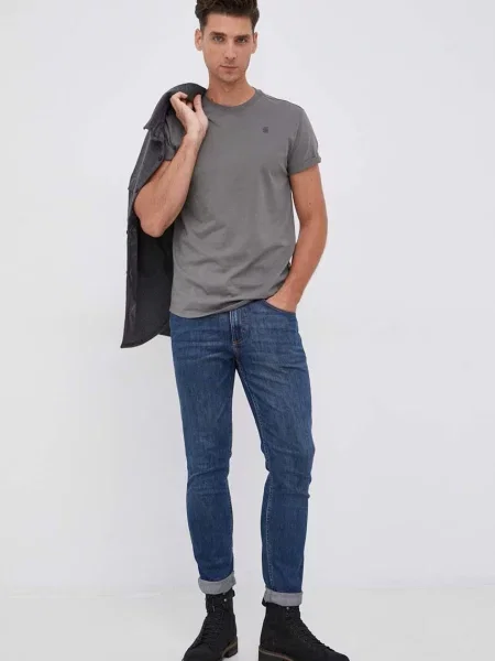 G-Star basic tričko Lash zelené