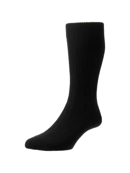 Șosete Pantherella tricotate negru