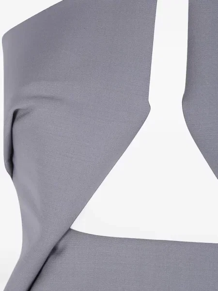 Rochie Rick Owens fără bretele gri