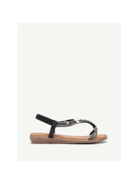 Sandale La Modeuse crna