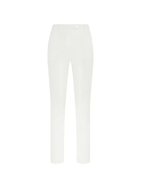 Pantaloni Kiton conici alb