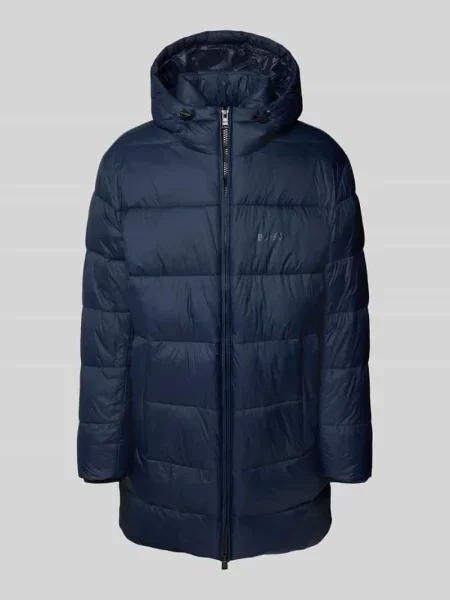 Kurtka pikowana o kroju regular fit z nadrukiem z logo model ‘CIKER’ Boss