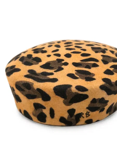 Căciulă Ruslan Baginskiy cu imagine cu model leopard