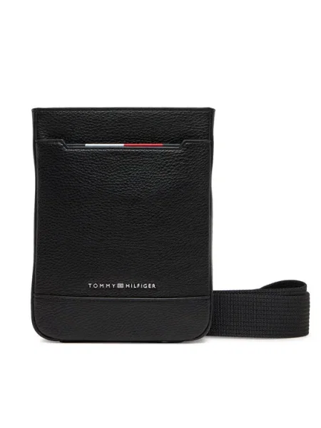 Tommy Hilfiger Geantă crossover Th Central Mini Crossover negru