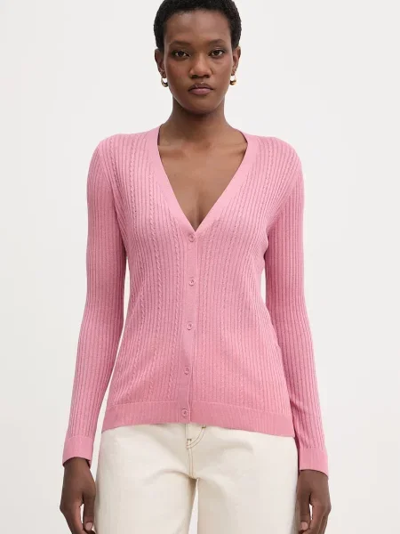 Liu Jo cardigan pentru femei cu vâscoză roz