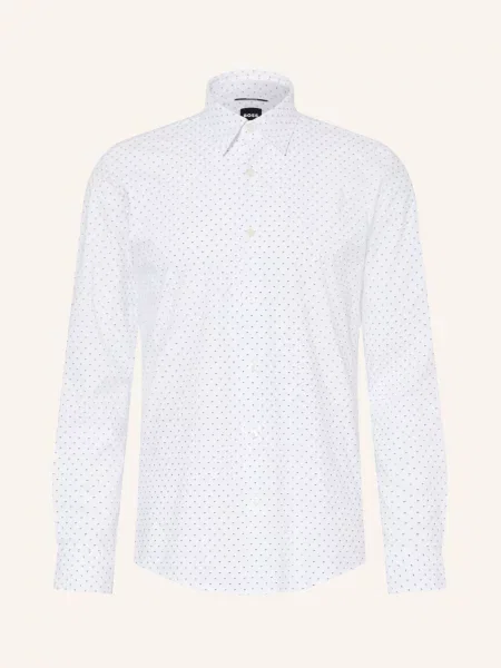 Boss Košile Roan Slim Fit / tmavě modrá / černá bílá