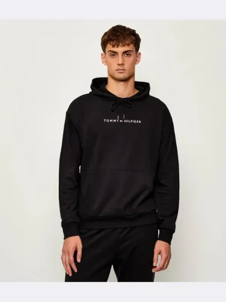 Tommy Hilfiger Underwear Tréning póló OH / fehér fekete